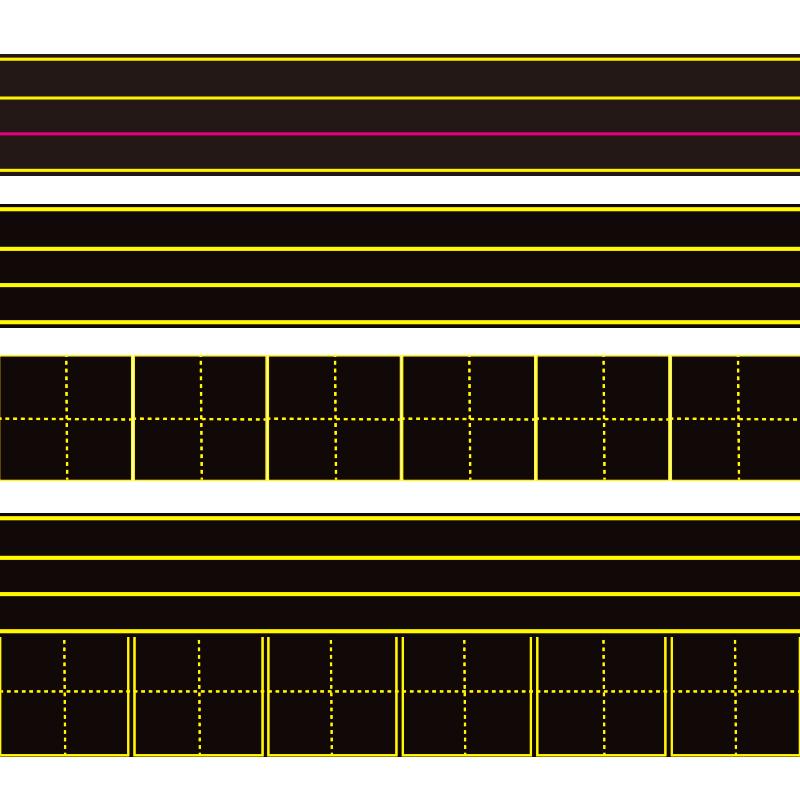 田字格磁力黑板贴生字格红线格磁性贴片软磁条磁吸铁自粘磁贴教学可移除英语文拼音田字格四线三格磁性黑板贴