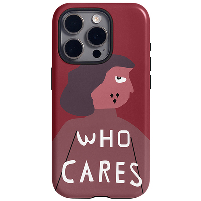 谁在乎磁吸式磨砂二合一手机壳