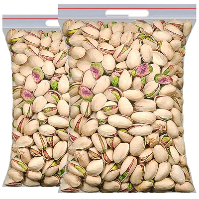 A+特大开心果500g无漂白零食坚果