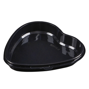 一次性心形打包盒车厘子草莓包装盒爱心水果塑料盒网红透明盒子