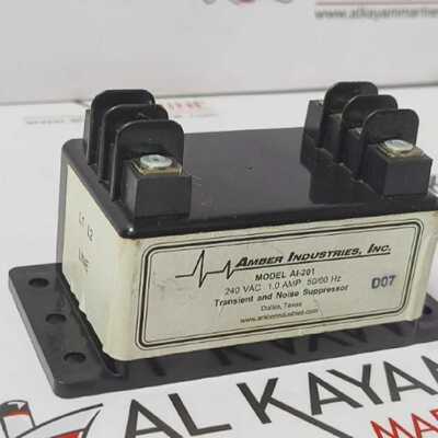AMBER INDUSTRIES AI-201 TRANSIENT AND NOISE SUPPRESSOR (FAST