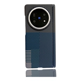 【Uecoo原创家】轻奢凯夫拉纹理适用于vivoxfold5手机壳超薄磁吸带中轴vivo折叠屏手机壳vivoxfold3pro保护套