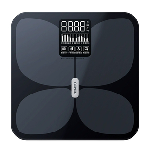 沃莱智能体重秤家用精准小型电子秤充电人体减肥专用高精度称重计