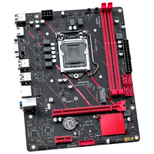精粤H311/H310主板ddr3 1151针CPU6789代替h110 b250b150B360主板