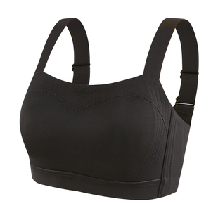 安娜蜜语抹胸式无痕内衣女士大胸显小兔耳杯防走光背心大码文胸罩