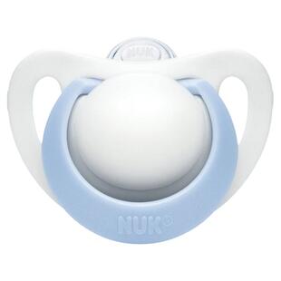 NUK新生婴儿安抚奶嘴宝宝超软硅胶0到36个月一岁以上防胀气防龅牙