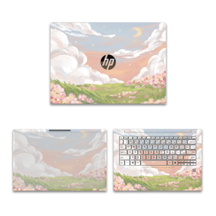 适用2025惠普战66七代14英寸电脑贴纸六代AMD锐龙版外壳膜战99星Bookpro16笔记本Pro445G11防刮455星15保护套