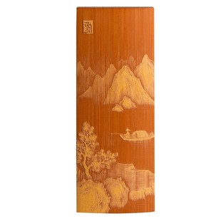 留青竹刻榫盖牙签盒 纯手工竹雕刻艺术品 茶玩文玩手把件竹牙签筒