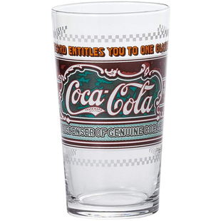 日本进口创意复古石冢硝子aderia可乐杯果汁牛奶啤酒饮料玻璃杯子