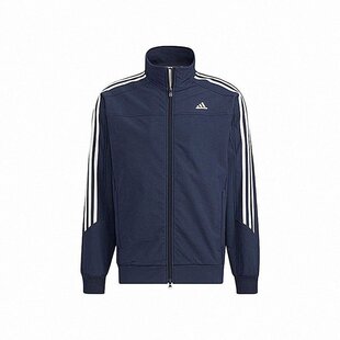 人气爆款丨QQ糖同款经典复古条纹休闲情侣立领夹克外套男女HC9952