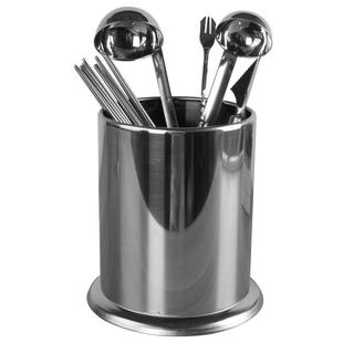 不锈钢筷子筒吧台吸管桶收纳盒奶茶店商用快子筷筒厨房勺子竹签筒