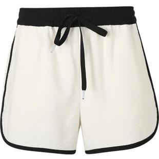 IIIVIVINIKO春夏新品简约复古运动拼色抽绳短裤子女M310805121B