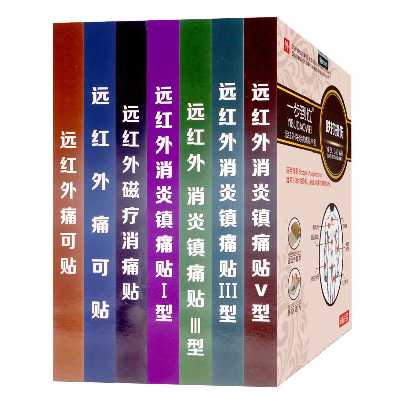 一步到位远红外痛可贴劳损肩周炎颈肩腰腿痛腰间盘突出膏药贴膏B