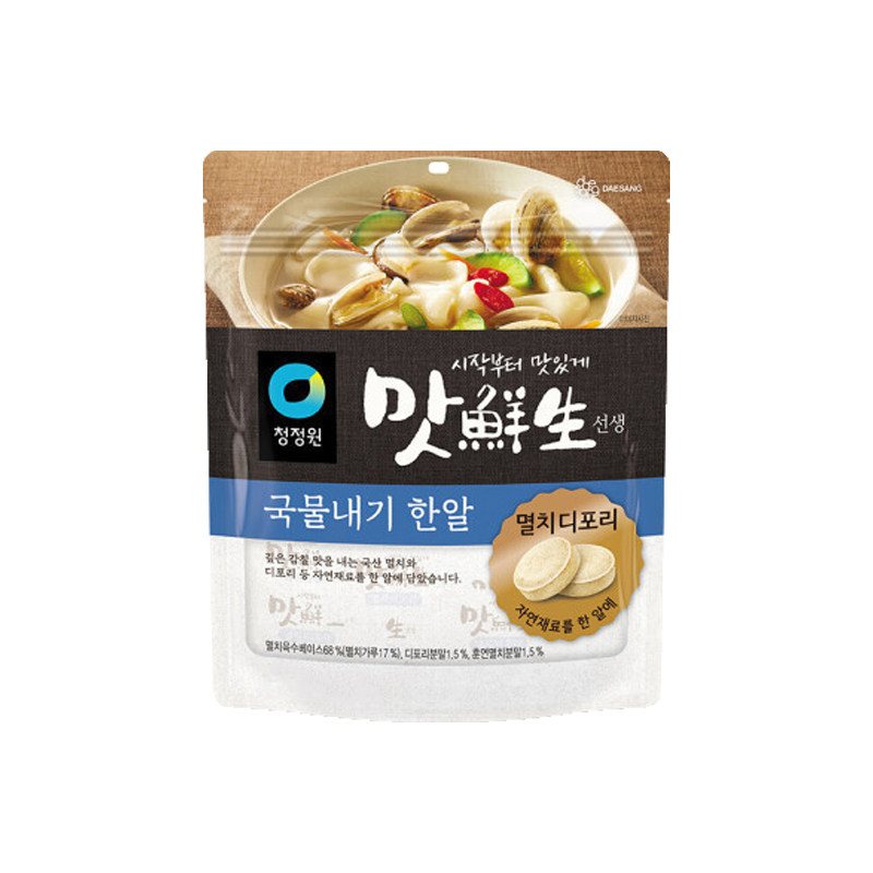 清净园韩国进口味鲜生银鱼汤料包复合食品调味剂