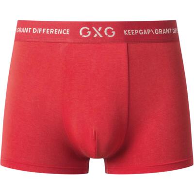 GXG男内裤本命年红色莫代尔结婚