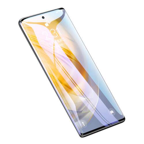 卡睿适用vivoy100钢化膜y100i手机膜vivi新款曲面屏vovoy100全屏全包边丫100保护软刚化玻璃全胶vovi镜头贴膜