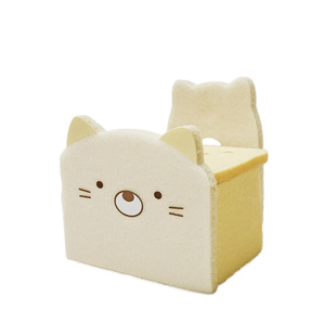 日系角落生物猫咪场景小屋桌椅沙发床毛绒家具小挂件过家家玩具