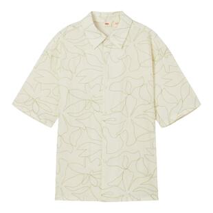 【商场同款】Levi's李维斯男士宽松休闲简约度假风短袖衬衫003L9
