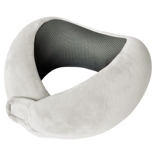 记忆棉U型枕便携式旅行飞机颈椎脖子靠枕魔术贴蜗牛U型护颈枕