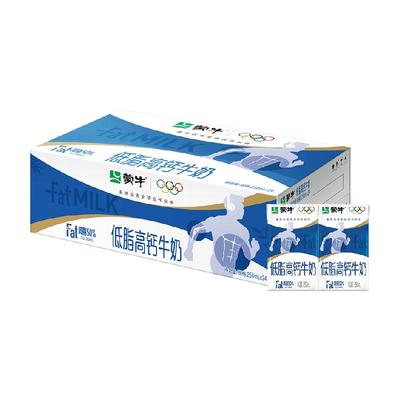 蒙牛低脂高钙牛奶24盒