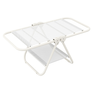 小型迷你阳台置物架宝宝窗台专用晾衣神器卧室飘窗简易折叠晾衣架