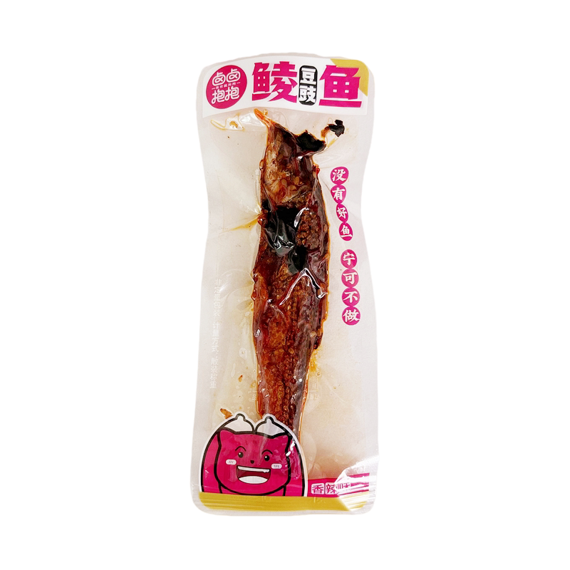 卤卤抱抱豆豉鲮鱼香辣味鱼肉零食