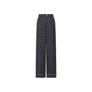【新品首降】Moschino/莫斯奇诺26早春女士满印小巧大鹅图案长裤
