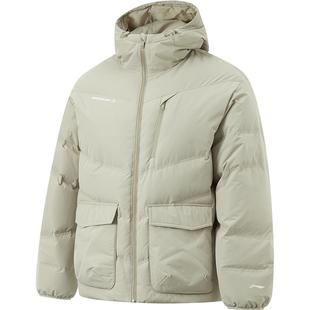 李宁CF溯短羽绒服短款户外男女同款加绒保暖新款冬季鸭绒厚外套