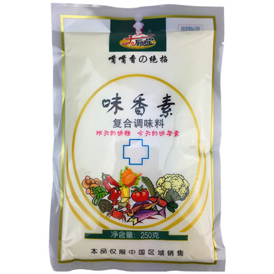 大厨四宝味香素250g调味料正品