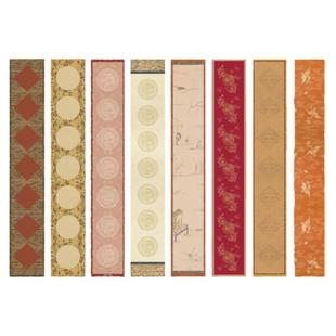 微喷打印蜡染楹联对联纸书法专用瓦当对联书房对联纸