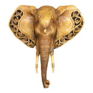 促销欧式象头壁挂酒店别墅背景墙装饰品家居客厅餐厅墙壁墙饰挂饰