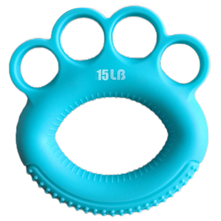 儿童硅胶圈握力器小学生专业练手力手劲青少年锻炼手指力量训练球