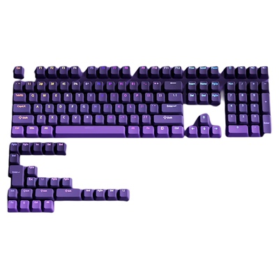 幽紫暮影正刻键帽PBT材质OEM高度