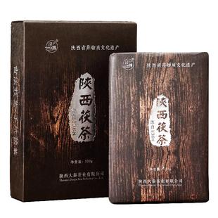 泾阳茯茶黑茶2016年老茶陕西伏茶1368手筑金花茯砖茶西安特产500g