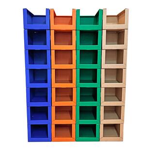 牛皮纸收纳盒书本文件零食玩具收纳箱整理箱折叠纸箱衣柜书籍装书