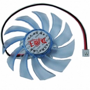 七彩虹 太阳花 4670 9600 9800GT 微星N9600GSO-2D 暴雪 显卡风扇