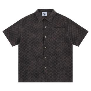 From Mars Remembering loose casual short-sleeved shirt