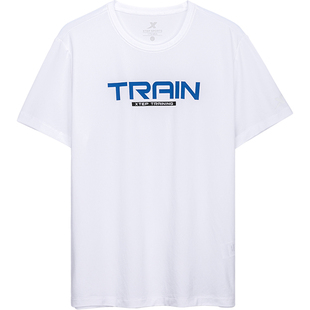 特步短袖女夏季新款透气宽松大码T恤白色薄官方旗舰女款运动上衣