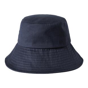 日本防uv黑色大檐防紫外线渔夫帽女夏季潮牌百搭防晒遮阳帽太阳帽