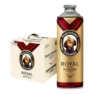 范佳乐教士荣耀特酿小麦啤酒1L*6瓶桶装德国风味13.8°P精酿整箱