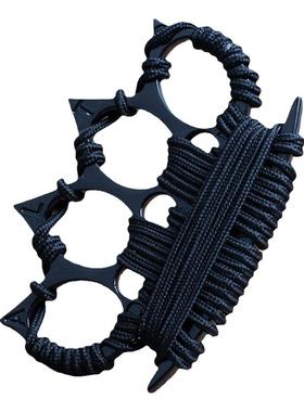 防身指虎手扣手撑子铁四指铁莲花拳扣破窗避险逃生合法防身防狼