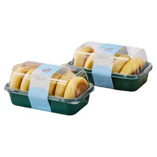 瑞丽牛乳小饼饼手工制作蛋奶南瓜包装盒加厚食品级泡芙甜品桃酥盒