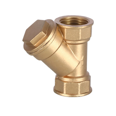 淋水器铜加厚过滤器不锈钢过滤网