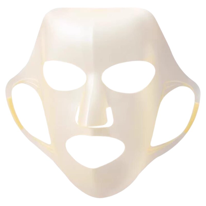湿敷面膜辅助神器金色硅胶面膜罩仿蒸发3D立体款美容面罩挂耳式