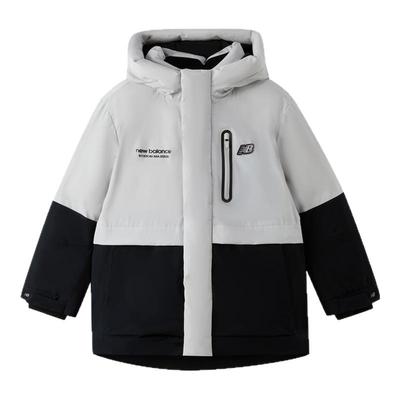 New Balance nb童装儿童男女秋冬新款派克服保暖羽绒服ND7PF4Z183