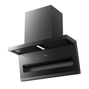 美的抽油烟机顶侧双吸三吸厨房家用变频蒸汽洗挥手官方旗舰店烟机