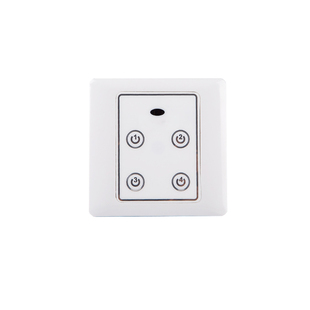 展厅无线遥控开关220V四路大功率控制器面板灯具灯饰店86型遥控器