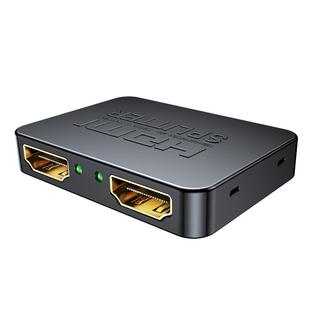 优联hdmi分配器一分二同时显示一样的画面4K高清分屏器1进2/3/4出电视机顶盒一拖二共享器一分三四分频分线器