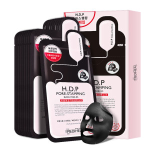 【毛孔紧致】美迪惠尔毛孔紧致黑面膜补水保湿控油紧致女正品