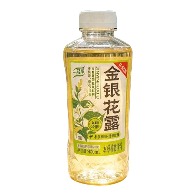 一品粟金银花露480ml整箱15瓶